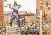 The Manure Pile Carl Larsson